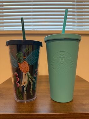Set of 2 Starbucks 16 oz Tumblers